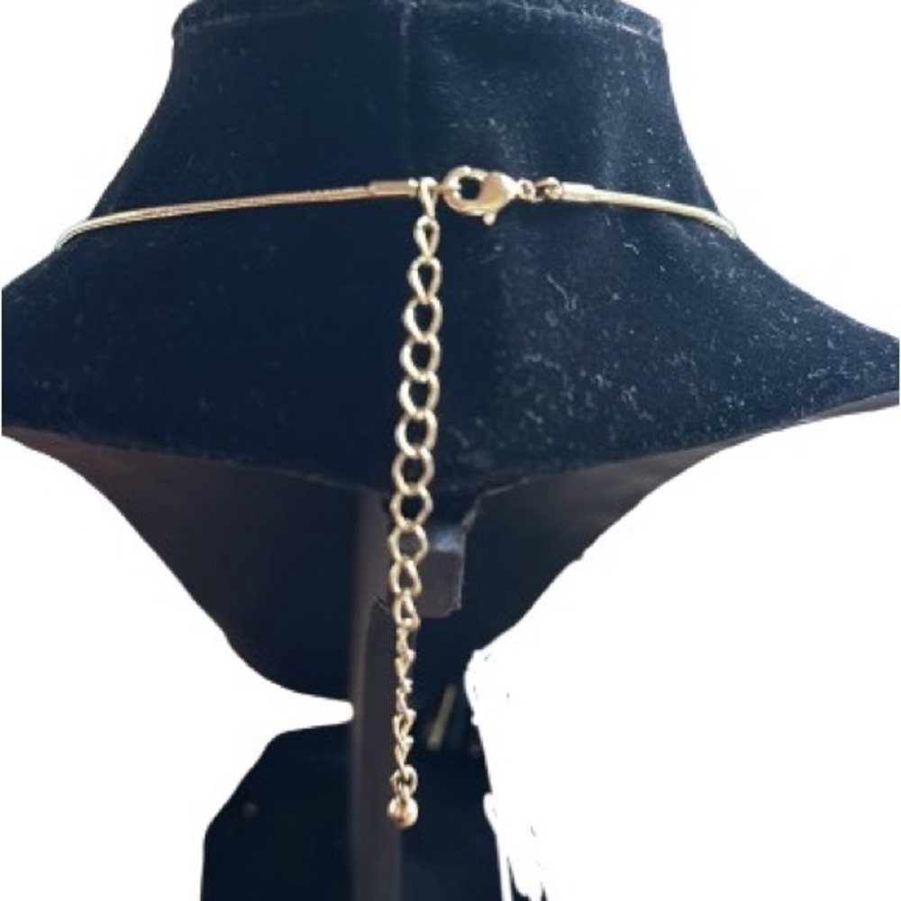 Statement Piece Adjustable Necklace Black - Picture 3 of 8